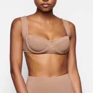 SKIMS Shaping Swim bikini top and shorts (Medium)